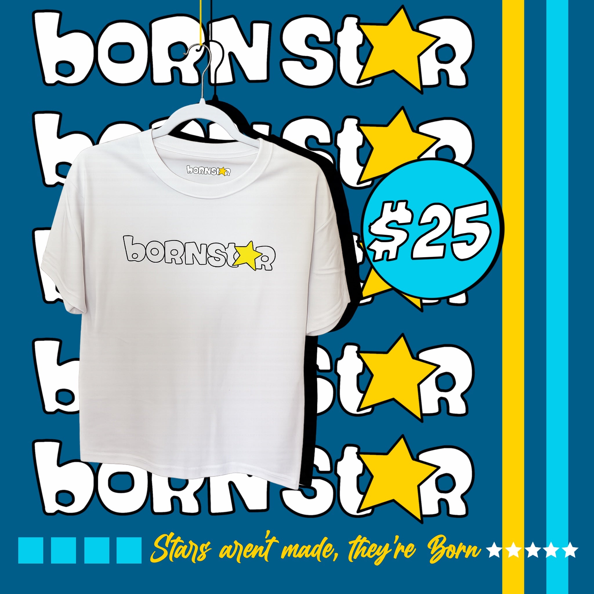 BORNSTAR LOGO TEE